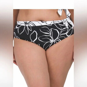 La BLANKA Plus Moonlit Side Tie Swimsuit Bottom Size 18 W